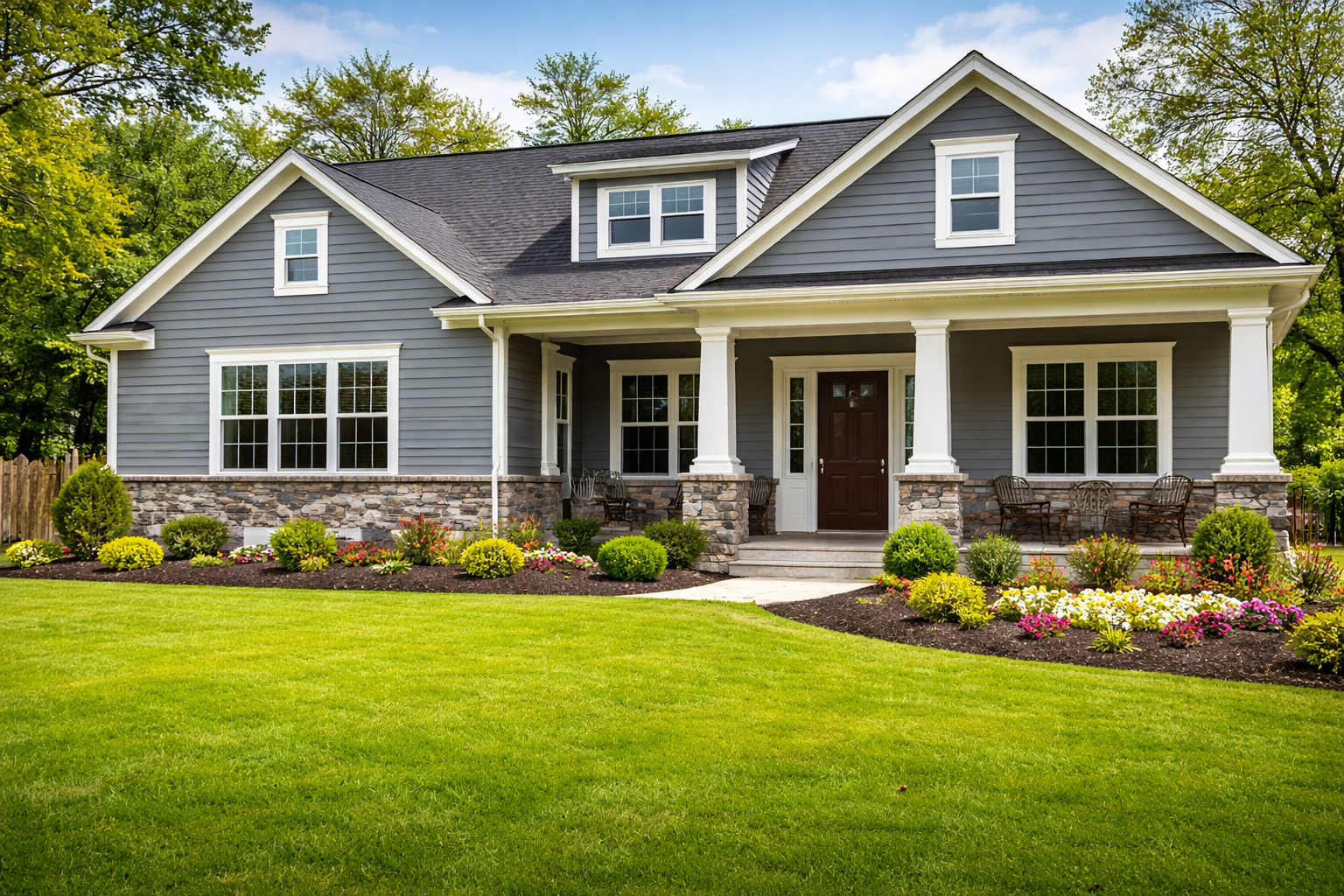 siding replacement Richmond modern home exterior upgrade with new vinyl siding