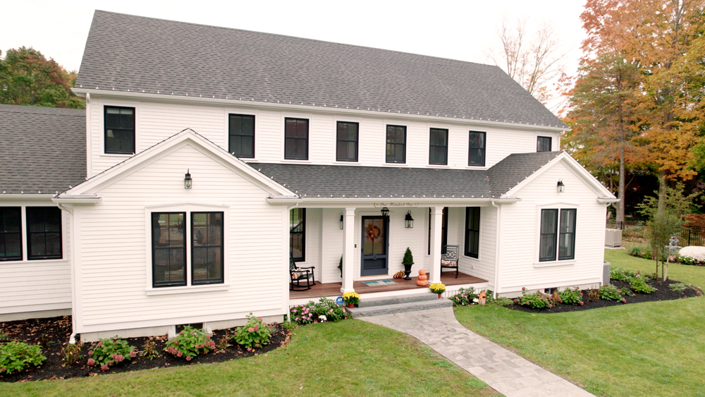 window replacement Midlothian modern home with energy efficient windows